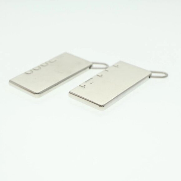 HERMES Necklace Charm Metal 2Set Silver Auth - Picture 3 of 11